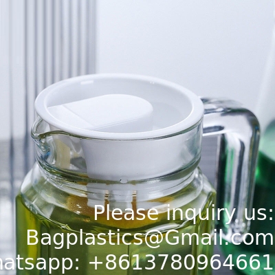 Hight Quality 1800Ml Water Carafe Glass Juice Pitcher Jug Restaurant Supplies, Kitchen Supplies, Hotel Supplies