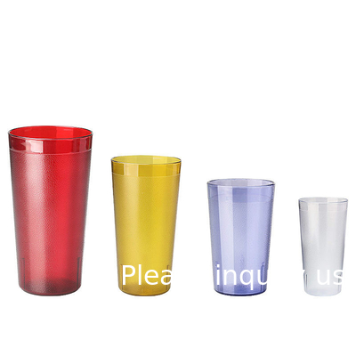 Factory Price Hight Quality Tumbler Cups In Bulk Juice Beverage Glasses Drinking Plastic Reusable Cups