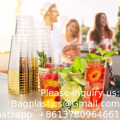 Factory Price Hight Quality Tumbler Cups In Bulk Juice Beverage Glasses Drinking Plastic Reusable Cups