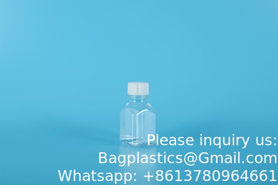 Reagent Bottle Laboratory Supplies PETG 5ml ,10ml,30ml,60ml,125ml Sterile Plastic Cell Culture Media Reagent Bottle