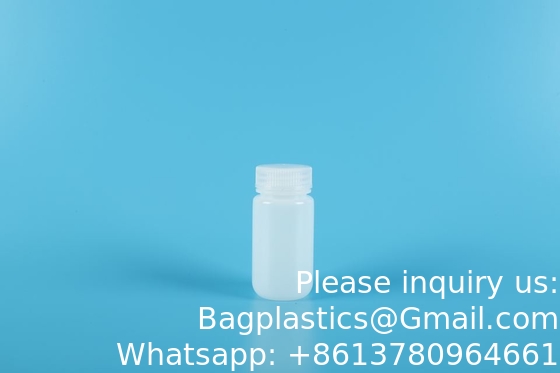 HDPE Wide Mouth Plastic Bottles Lab Sample Bottle Laboratory Reagent Bottles Sample Sealing Bottles
