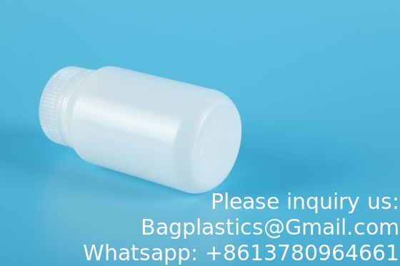 HDPE Wide Mouth Plastic Bottles Lab Sample Bottle Laboratory Reagent Bottles Sample Sealing Bottles