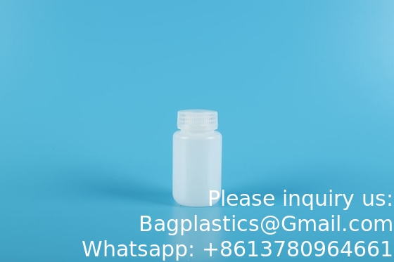 HDPE Wide Mouth Plastic Bottles Lab Sample Bottle Laboratory Reagent Bottles Sample Sealing Bottles