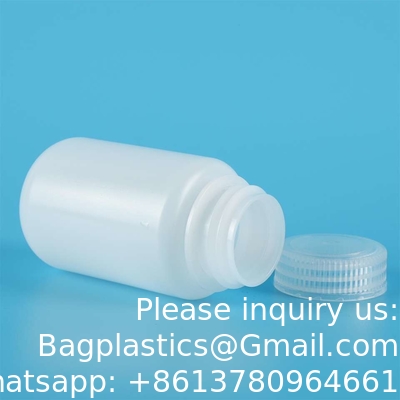 HDPE Wide Mouth Plastic Bottles Lab Sample Bottle Laboratory Reagent Bottles Sample Sealing Bottles