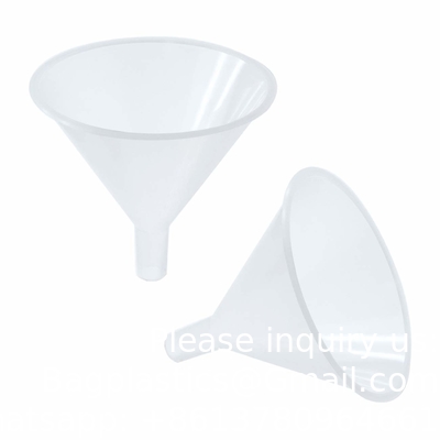 Laboratory Large Plastic Funnel Manufacturer Lab Funnels healthcare supplies Filter Funnels With Wide Mouth,Clear