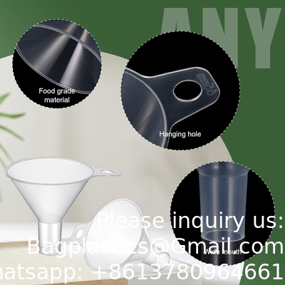 Laboratory Large Plastic Funnel Manufacturer Lab Funnels healthcare supplies Filter Funnels With Wide Mouth,Clear