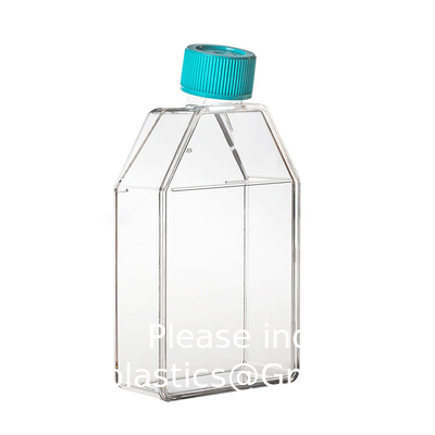 T25 T75 T175 Lab Plastic Sterile Disposable Culture Media Flask Cell Tissue Culture Flask Flatted
