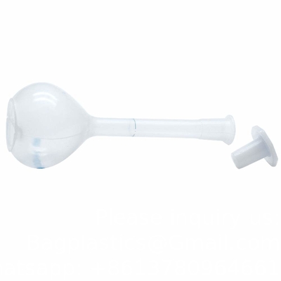 100ml Plastic Lab Volumetric Measuring Flasks with Snap Caps Measuring Flask Heatproof for Laboratory