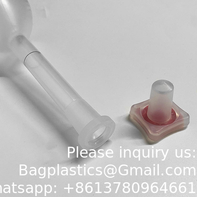 100ml Plastic Lab Volumetric Measuring Flasks with Snap Caps Measuring Flask Heatproof for Laboratory