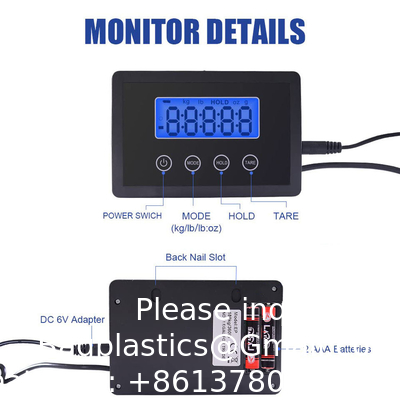 Heavy Duty Shipping Package Scale Postal Scales for Packages 180kg UPS Post Office Luggage Balance w/DC Adapter