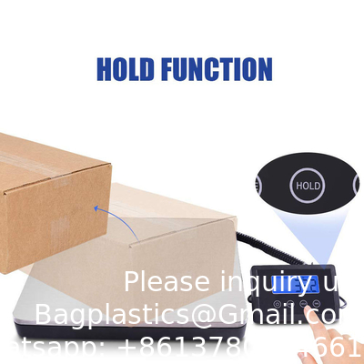 Heavy Duty Shipping Package Scale Postal Scales for Packages 180kg UPS Post Office Luggage Balance w/DC Adapter