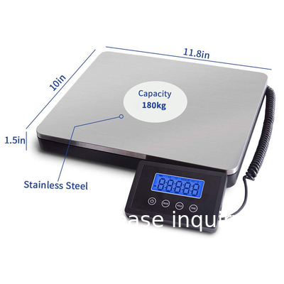 Heavy Duty Shipping Package Scale Postal Scales for Packages 180kg UPS Post Office Luggage Balance w/DC Adapter
