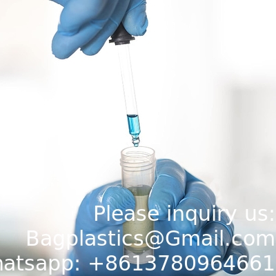 Set Of 100 Plastic Test Tubes With Lids, 5 Ml Graduated Shot Tubes With Screw Caps Small Vials Container For Liquid