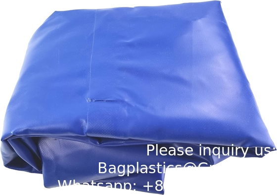 Water Tank Collapsible Storage Container Bag Bladder Valve for Camping RV Drought-Resistant Fire-Fighting