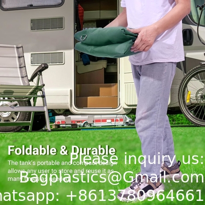 Emergency Water Storage Bladders - Large Capacity Soft Water Bag, Foldable Bladder Tank for Drought Resistant