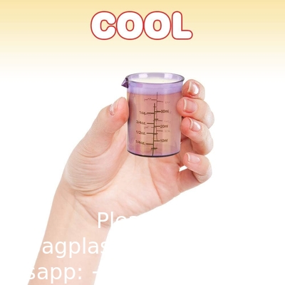 Chemistry Glass Set, 4 Plastic Laboratory Glasses, Funny Scientific Gifts, Cool Chemistry Graduation Gag Gift