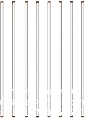 Lab Medical Science Glass Stick 12&quot; Length Stir Rod Glass Stirring Rods Stir Stick With Both Round Ends