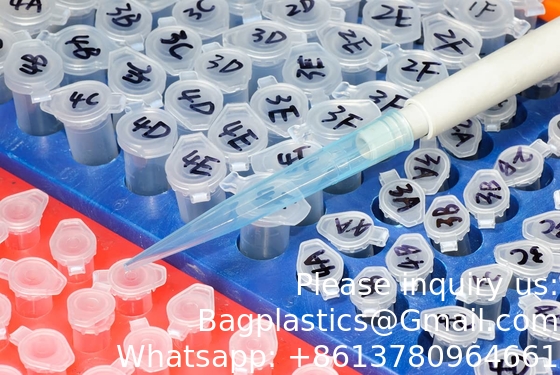EO Sterile 1.5ml Polypropylene Graduated Microcentrifuge Tubes With Snap Cap Durable Microcentrifuge Lab Tubes