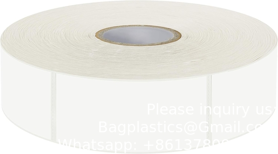 1000 Blank Removable Freezer Labels Water Oil Resistant with Perforation Line for Containers Jars Pantry Organizati