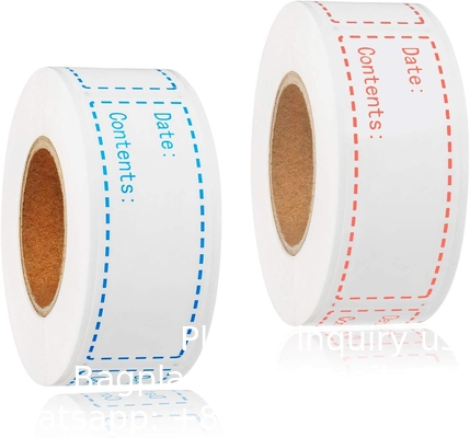 Removable Food Storage Self-Adhesive Sticker 1 X 3 Inch Refrigerator Freezer Storage Classification Labels