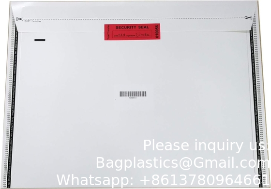 Transfer Tamper Evident Security Warranty Void Stickers/Labels/Seals (Red, 1 X 3.35 Inches, Serial Numbers)