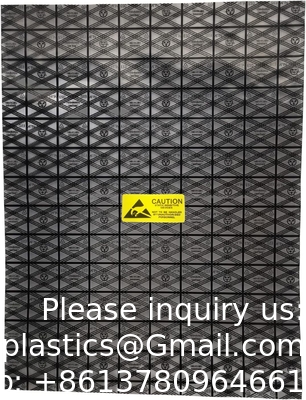 Open Top Antistatic Bag,10pcs 12X16in/30x40cm Large ESD Anti Static Bags for Motherboard Video Card LCD Screen