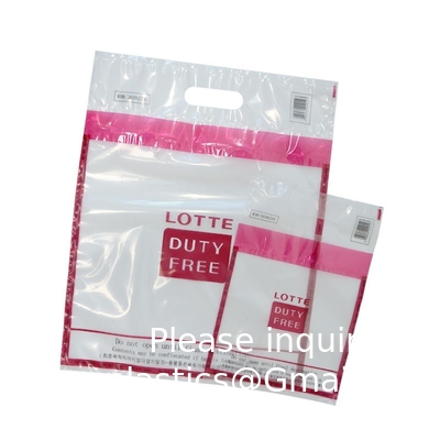 Custom Logo Size ICAO Manufacturer Tamper Proof Evidence Bags Security Sealed Shopping Steb Duty Free