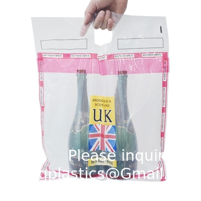 Custom Logo Size ICAO Manufacturer Tamper Proof Evidence Bags Security Sealed Shopping Steb Duty Free