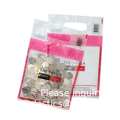 Custom Logo Size ICAO Manufacturer Tamper Proof Evidence Bags Security Sealed Shopping Steb Duty Free