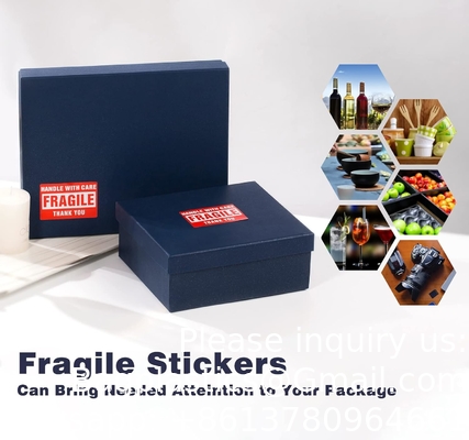 3 X 2 Inch Handle With Care Fragile Stickers For Shipping Moving Glass 500 Permanent Adhesive Fragile Labels