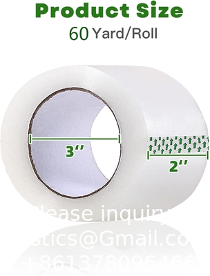 Heavy Duty Packaging Tape For Shipping Packaging Moving Sealing, 2 Inches Wide, 60 Yards Per Roll, 2160 Total Yards