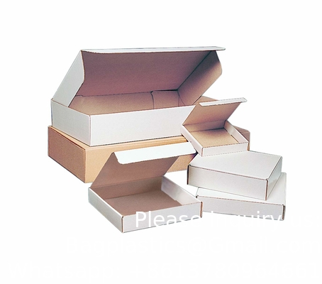 Kraft Corrugated Corrugated Cardboard Mailing Boxes, 10&quot; x 4&quot; x 4&quot;, Pack of 50, Crush-Proof, For Shipping, Mailing