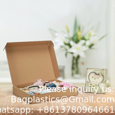 Brown Corrugated Cardboard Literature Mailer Box For Packaging, Mailing, Business Mailing Packing Literature Mailer