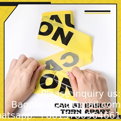 Caution, Police or Biohazard High Visibility Tape | 1000 Ft | Halloween Decoration Tape for Haunted Houses