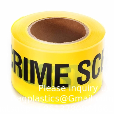 Caution, Police or Biohazard High Visibility Tape | 1000 Ft | Halloween Decoration Tape for Haunted Houses