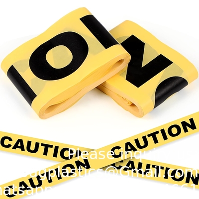 Caution, Police or Biohazard High Visibility Tape | 1000 Ft | Halloween Decoration Tape for Haunted Houses