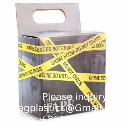 Caution, Police or Biohazard High Visibility Tape | 1000 Ft | Halloween Decoration Tape for Haunted Houses