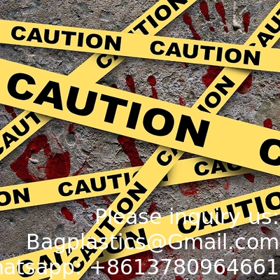 Caution, Police or Biohazard High Visibility Tape | 1000 Ft | Halloween Decoration Tape for Haunted Houses