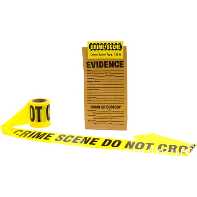 Biohazard Warning Tape with Black Imprint, Legend &quot;Biohazard - Peligro Biologico&quot; 55 yd. Length x 2&quot; Width