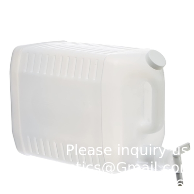 5 Gallon Plastic Dispenser Carboy with Spigot, HDPE, Natural Gallon Dispenser Replacement Faucet Replacement Cap