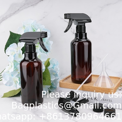 Plastic Spray Bottles Empty Spray Bottle 16.9oz/500ml 2 Pack Heavy Duty Spraying Bottles Mist/Stream Water Bottle