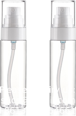 Spray Bottle Plastic Spray Bottles 3.4oz/100ml 2Pack Makeup Setting Sprayer TSA Approved Empty Cosmetic Refillable