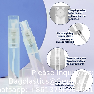 Spray Bottle Plastic Spray Bottles 3.4oz/100ml 2Pack Makeup Setting Sprayer TSA Approved Empty Cosmetic Refillable