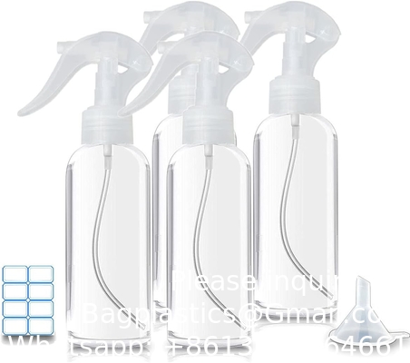 Colorful Plastic Spray Bottle For Hair Premium Leak-Proof Travel Bottles  UV Protection  BPA Free Multi Purpose