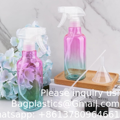 Colorful Plastic Spray Bottle For Hair Premium Leak-Proof Travel Bottles  UV Protection  BPA Free Multi Purpose
