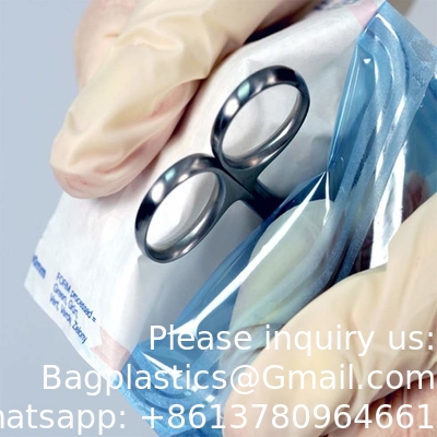 Medical Surgical Self Sealing Sterilization Packaging Pouch Medical Grade Dental Heat Self Sealing Sterile Pouch