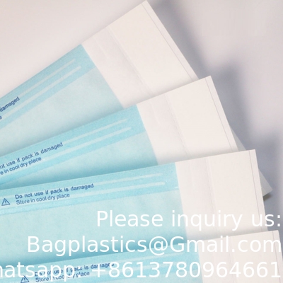 Medical Surgical Self Sealing Sterilization Packaging Pouch Medical Grade Dental Heat Self Sealing Sterile Pouch