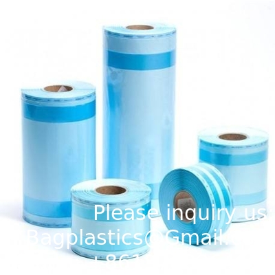 Heat sealing medical three-dimensional sterilization roll bag Packaging Hest Sealing Sterilization Roll Pouch Bags