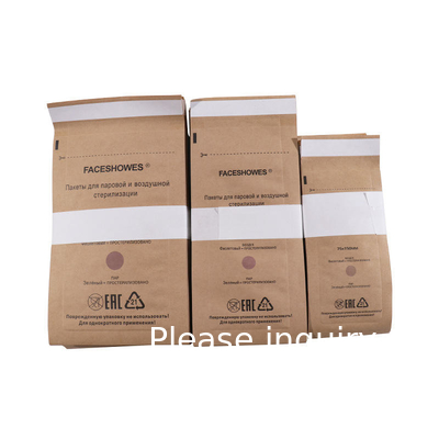 Nail Salon Tool Dry Heat Sterilizer Pouches 75*150mm Disposable Sterilization Bags Autoclave Sterilizer Paper Bags