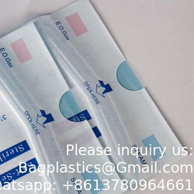Dental Medical Self Sealing Pouch Customization Self-sealing Sterilization Pouch 3 Side Seal Pouch Medical Packaging